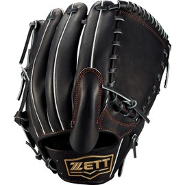 ZETT BRGB31511N Neo-Status Pitcher Soft Baseball Grab, Black (1900), Right Throw