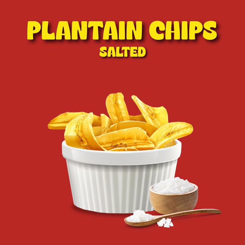 Mayté Lightly Salted Plantain Chips – 30 Individual Packs (3oz