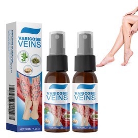 YeyiLidu 2pcs Veinguard Herbal Spray,Professional Varicose Veins Treatment for Legs,Veinhealing Sprays Treatment for Legs Improve The Appearance,Suitable for All Skin Types - 30ml
