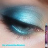 Peacock Blue Eyeshadow Stick, Pearlescent Green Color Eye Shadow, Shimmer