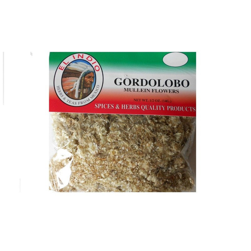 El Indio Gordolobo / Mullein Flowers Herbal Tea 6 Pack
