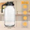Breast Milk Pitcher Jug Glass Mason Jar Airtight Pitcher with