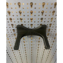 Holder for cordless screwdrivers for Küpper perforated wall and 45 mm Euro hole suitable for cordless screwdrivers of all brands