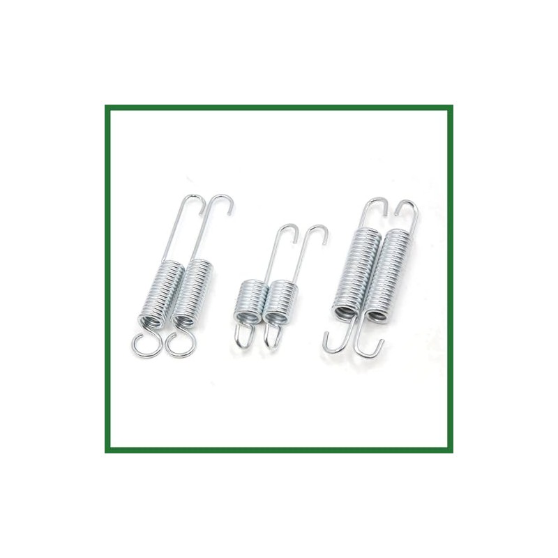 Motoforti 6 Pcs Metal Motorcycle Kickstand Kick Side Stand Spring