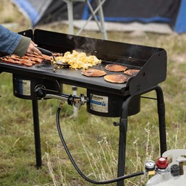 Kohree 4FT Adjustable Propane Regulator with Hose High Pressure, 0-30 & 0-60 PSI Gauges & ⅜ Flare Fitting for QCC1 Tank, BBQ Grill, Burners, Fryers, Heaters, Smoker, Cooker, Fire Pit & Stoves