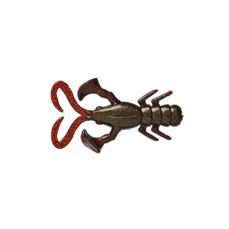 JACKALL(ジャッカル) ワーム ベビードラゴン クロダイバージョン 2インチ グレープグリーンフレーク