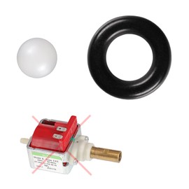 Seal Maintenance Kit O-Ring + Ball for Ulka EX5 EP5 EP5GW Hf Pump Suitable for Saeco Miele Bosch Siemens Gaggia Tchibo Unold Solis Spidem König Satrap Rotel Melitta Delonghi Snapworld-Kaffee