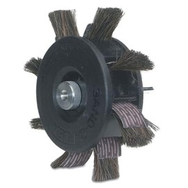 Merit 8834111051 350-RP Sand-O-Flex Abrasive Wheel, Round Shank, Aluminum Oxide, 6-1/2" Diameter x 1" Width, Grit 80 (Pack of 1)