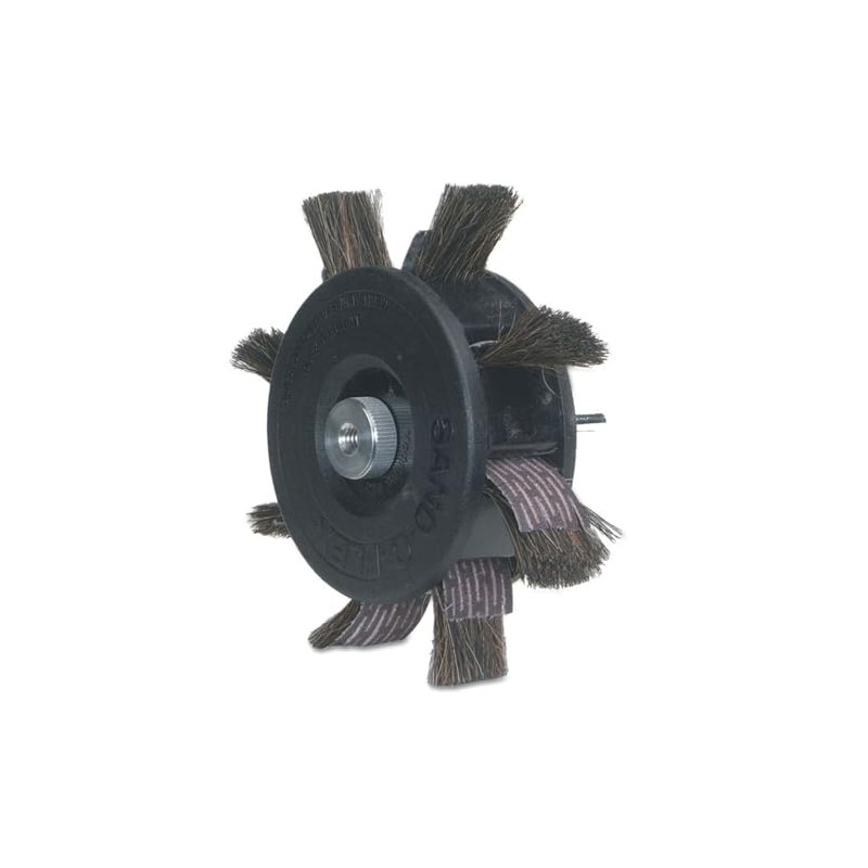 Merit 8834111051 350-RP Sand-O-Flex Abrasive Wheel, Round Shank, Aluminum Oxide,