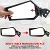 SAUTVS Adjustable Rearview Side Mirrors for Polaris RZR XP 1000