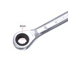 sourcing map Double Box End Ratcheting Wrench (8mm x 10mm)
