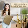 Set of 2 Premium Gold Metal Pants Hangers | Heavy-Duty