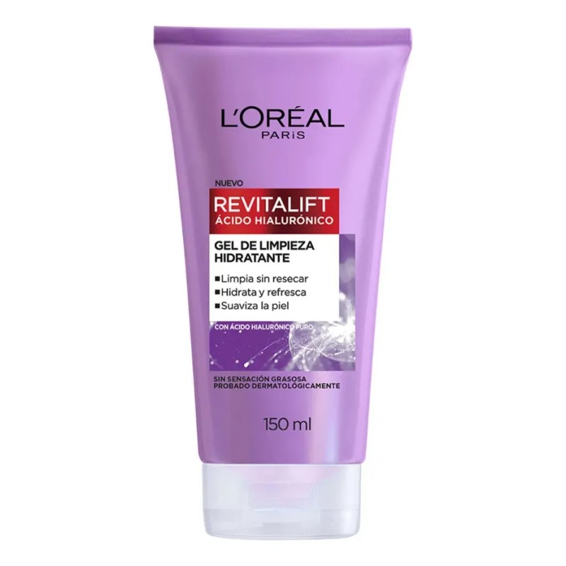 Gel De Limpieza L'Oréal Paris Revitalift Ácido Hialurónico Hidratante 150