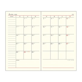 Daigo E8219 2025 Appointment Premium Weekly Notebook, One Week, Black, Begins December 2024