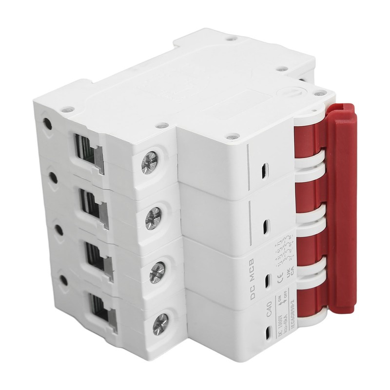 4P DC Circuit Breaker Arc Extinguishing Fast Decoupling Miniature Circuit