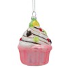 BestPysanky Cupcake/Muffin Food Glass Christmas Ornament
