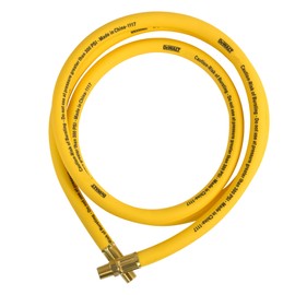 DEWALT DXCM012-0226 1/2” x 6’ Premium Hybrid Lead-In Hose , Yellow