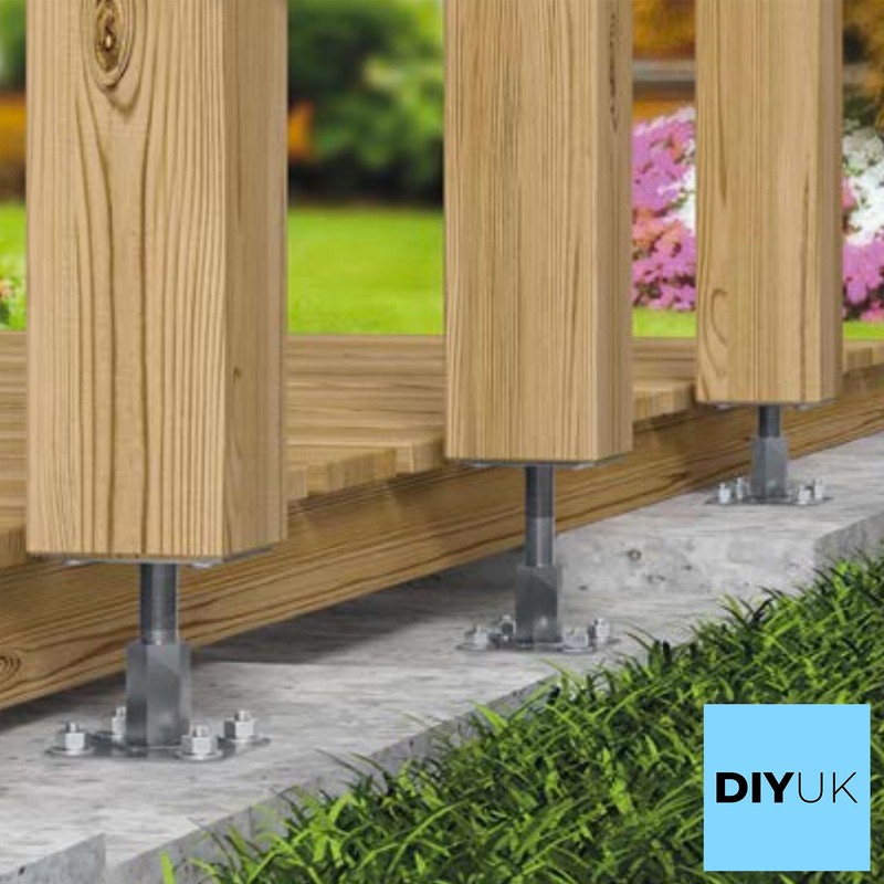 Fence Posts Size: 100mm x 100mm (4" x 4") Pack