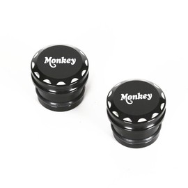 Monke125 Frame Plugs Cap Seat Bolts Screws Compatible with Monkey 125 Z125 2018-2024 3D CNC Motorcycle Accessories (Black)