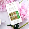 Press On Nails Glossy Full Cover Acrylic False Nails with