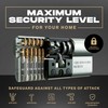 IRONWORX® Spectre Nickel 40mm (Internal) / 40mm (External) (80mm) Maximum-Security