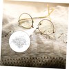 ULTECHNOVO 200 Pcs Flat Eyewear Gaskets for Eyeglass Frame Repair