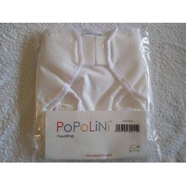 Popolini Überhose Bravowrap weiß Gr. S (3-6 kg)