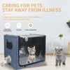 100L Dog Oxygen Chamber,Pet Dog Cat Animal Oxygen ICU Cage