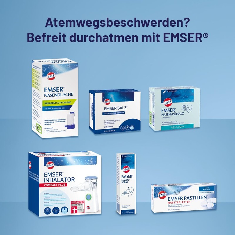 Emser Nasanita Nose Shower, incl. Nasal Rinse Salt - for
