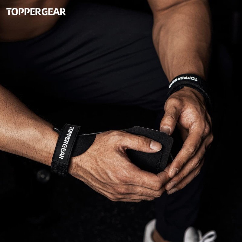 TOPPERGEAR Gymnastics Grips Crossfit Grips (Large)