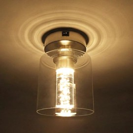 12V RV Interior Ceiling Light Fixtures - 12V Dinette Light with Switch, LED Glass RV Pendant Lighting with Acrylic Bubble, for RV Motorhome Camper Tra