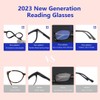 BLUEMOKY Blue Light Reading Glasses for Men，Sport Square Frame Readers,