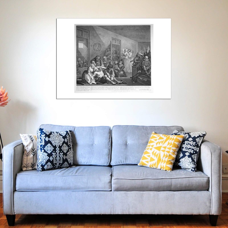 William Hogarth - The Rake's Progress - Small - Semi