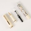 Jinhao 58 Fountain Pen - Natural Sea Shell Inlay Fine