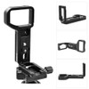 Camera Quick Release Plate Stretchable Aluminium Alloy L Shape Quick