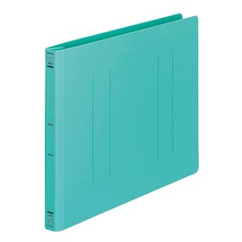 Kokuyo flat file PP Cover Resin Binding Hardware 2 Hole A4 (150 Sheets Accommodate Green Flat – h15g