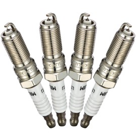 SYKRSS Set of 4 Iridium Spark Plugs XP5363 Compatible with Fiesta C-Max Focus EcoSport Transit Connect Fusion Escape SSV Plug-In Hybrid MKZ Envision 1.6L 2.0L 2.5L L4 Replacement for XP5363 Spark Plug