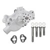 SBC Short Heavy Duty Aluminum Water Pump & Chrome Bolts