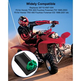 Cooling Fan Control Unit CDI Box Fit for Honda Trx400Fw Trx450Es Trx450Fe Trx450Fm Trx450S 1995-2004 Replace 38710-HM7-004