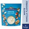 Ghirardelli White Vanilla Flavored Melting Wafers, 10 OZ Bag (6
