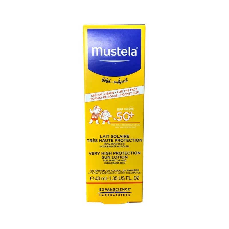 Mustela SPF50+ Very High Protection Sun Lotion 40ml