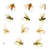 Outdoor Planet 12 Kingrey's Better Foam Caddis Dry Flies for