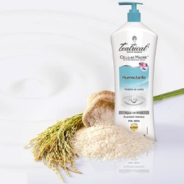 Teatrical Crema Corporal Humectante Células Madre Flor Buddleja Davidii Proteína Leche Botella 400ml