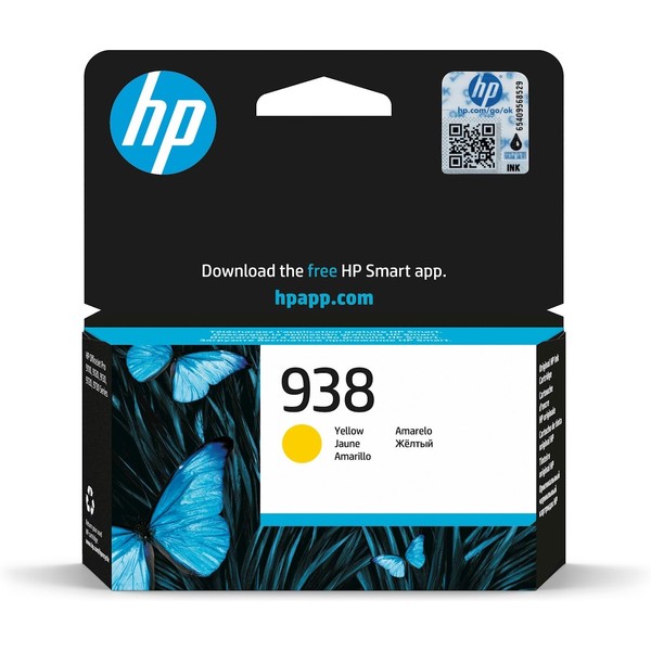HP Original 938 Ink Cartridge Yellow (4S6X7PE)