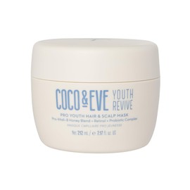 Coco & Eve Pro Youth Hair Mask Anti-Ageing Hair Mask for Strength, Shine & Volume. Regulates Dandruff for Healthy Scalp. With Honey, Retinol & Probiotics for Hydrated Hair. (7.17 fl oz / 212 ml)