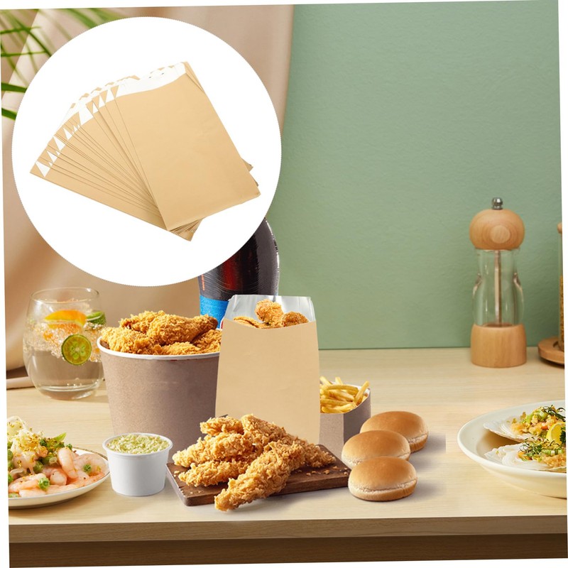 Ipetboom Pcs Snack Bags Aluminum Foil Container Bbq Wrapping Bags