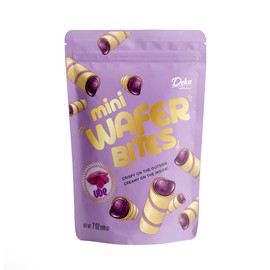 Deka Mini Wafer Bites (Ube, Pack of 1)