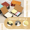 PATIKIL Leather Sticky Notes Holder, Post Notes Holder Storage Box