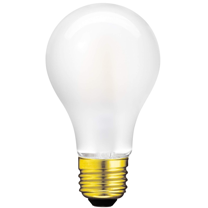 AutoCraft Silicone Coated Vibration Resistant Rough Service Shop Light Bulb,