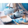 Le Creuset Stoneware Petite Round Casserole, 0.25 L - Coastal